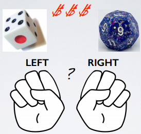 Bayesian Inference - 6-side die and the other is a 12-side die