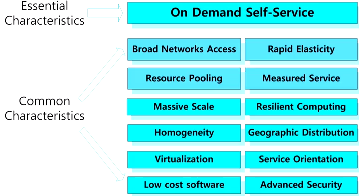 Cloud Computing - characteristics