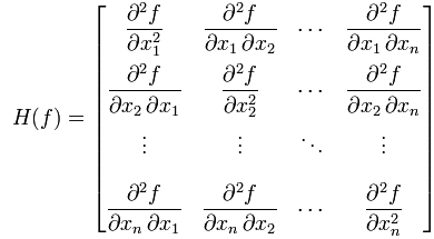 Hessian matrix