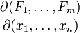 Jacobian matrix